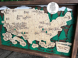 National Parks Map with Personalization!