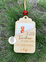 Teacher Gift Card / Money Holders