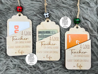 Teacher Gift Card / Money Holders