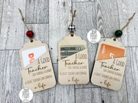 Teacher Gift Card / Money Holders