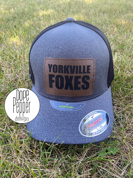 Yorkville Foxes Leather Patch Hat