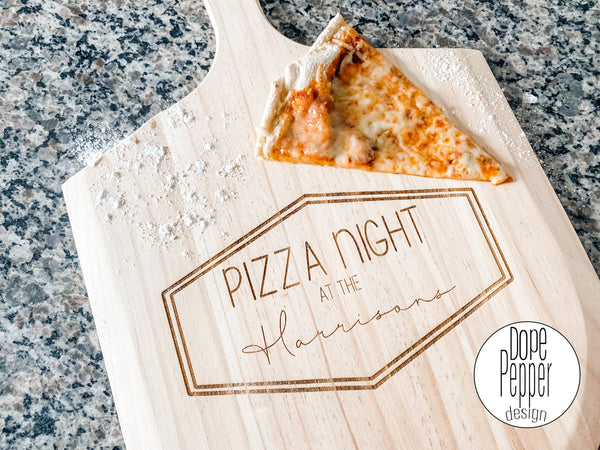 Pizza Night Personalized Pizza Peel!