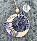 Always With You - BUTTERFLY ornament