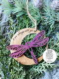 I Am Always With You - DRAGONFLY ornament