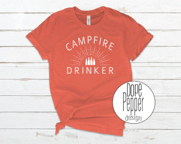 Campfire Drinker Design, Available on LOTS of styles!