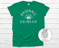 Baseball Drinker available in your favorite team color! Lots of styles available too!