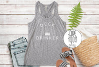 Deck Drinker T-Shirt, Funny Drinking Shirt!