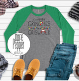 In a world of Grinches Be a Griswold Raglan Shirt, Griswold Christmas, Christmas Shirt, Matching family shirts, Christmas PJ's