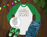 In a world of Grinches Be a Griswold Raglan Shirt, Griswold Christmas, Christmas Shirt, Matching family shirts, Christmas PJ's